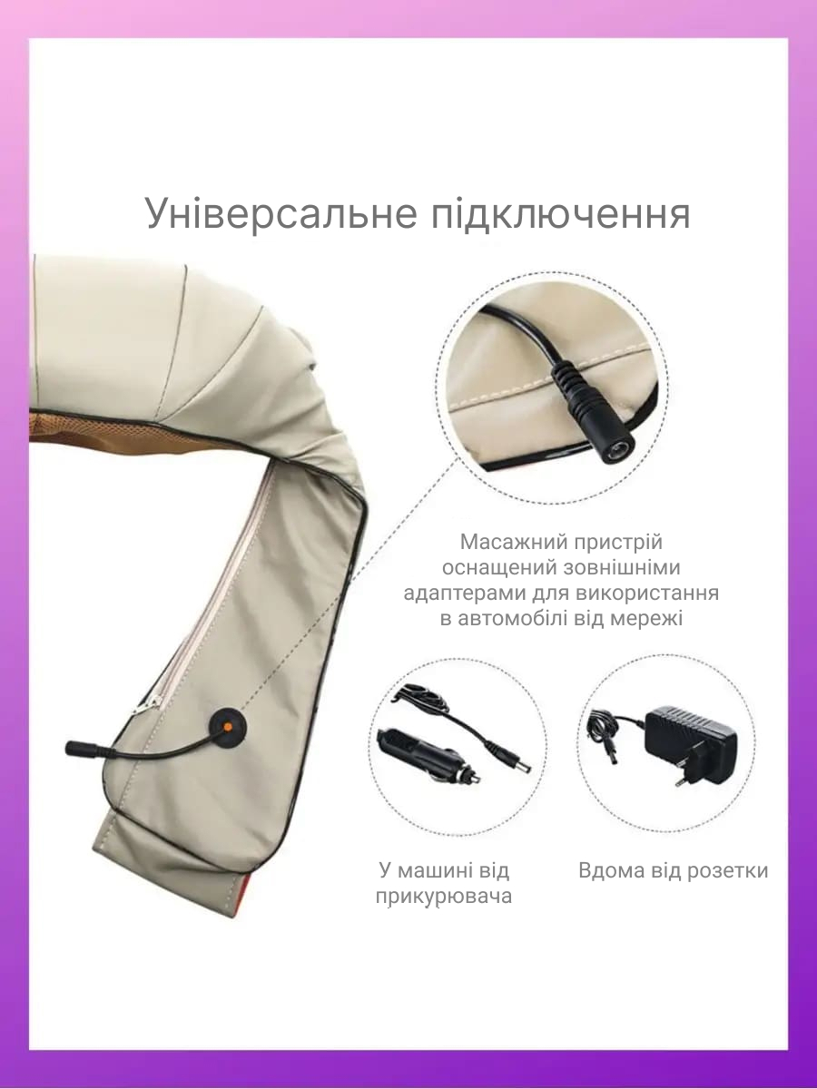 Масажер для шиї та плечей